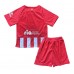 Atletico Madrid Babykleding Thuisshirt Kinderen 2023-24 Korte Mouwen (+ korte broeken)